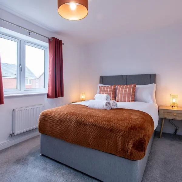2-Bed Home in Quiet Neighborhood with Parking & Wifi, hotel v destinaci Newark-on-Trent