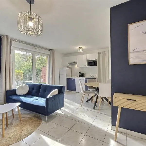 Spacieux T3, Neuf, Cosy, Terrasse Jardin, RDC, hotell i La Rivière Saint Sauveur