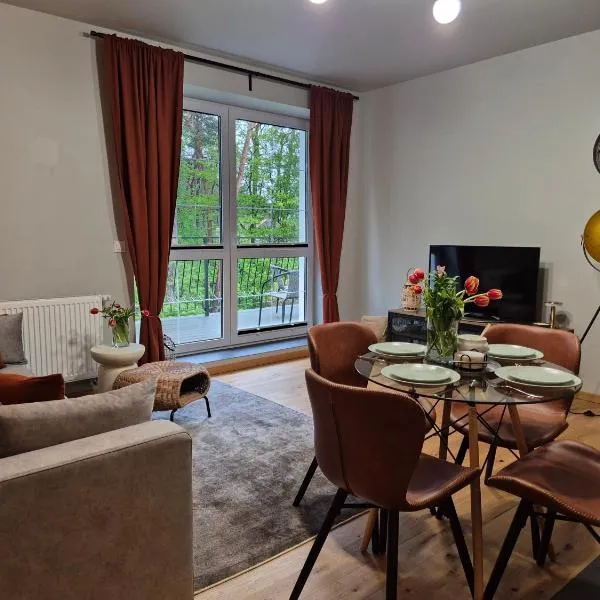 Apartamenty u Justyny - Szmaragd, hotelli Borne Sulinowossa