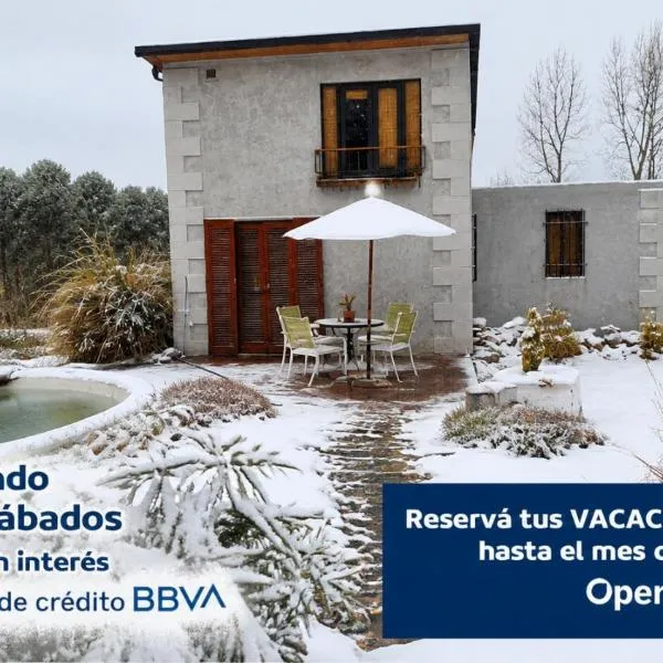 Hidden Twins Cabañitas de montaña Cacheuta -Tiny Houses, hotell i Cacheuta