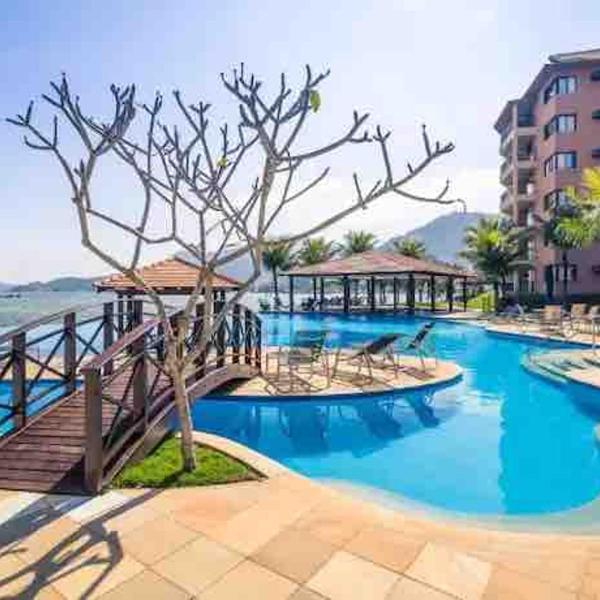 Apartamento 1 Quarto Porto Bali condomínio virado para Mar