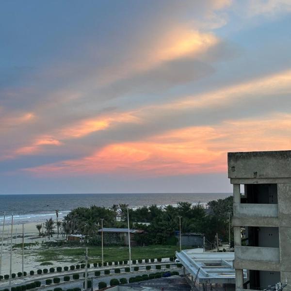 apartamento pé na areia