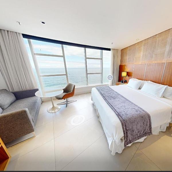 Quarto Suíte Luxo de frente para o Mar no Hotel Nacional - Foto 2