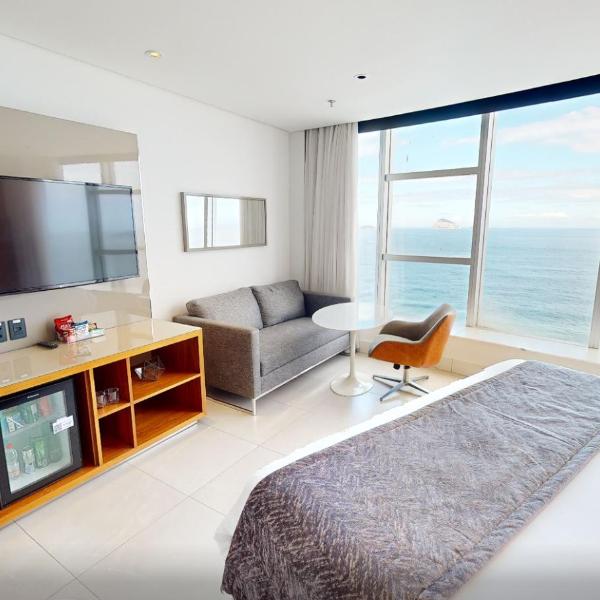 Quarto Suíte Luxo de frente para o Mar no Hotel Nacional - Foto 4
