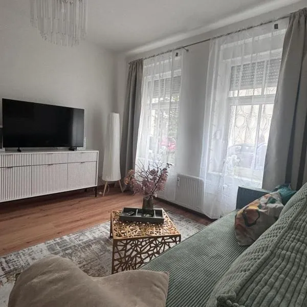 Apartment 45 - Moderne 2 Zimmer-Wohnung ruhige Lage nahe Zentrum und Bahnhof mit Küche, WLAN und Komfort, хотел в Витенберге