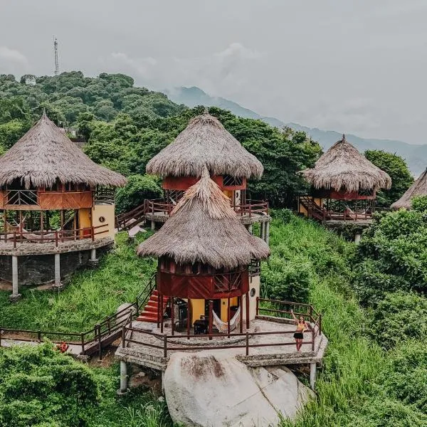 Ecohabs Tequendama - Parque Tayrona, hotel in El Zaino
