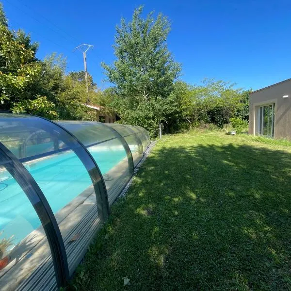Viesnīca 15min Lyon Chambre calme Accès piscine jardin pilsētā Dardilī