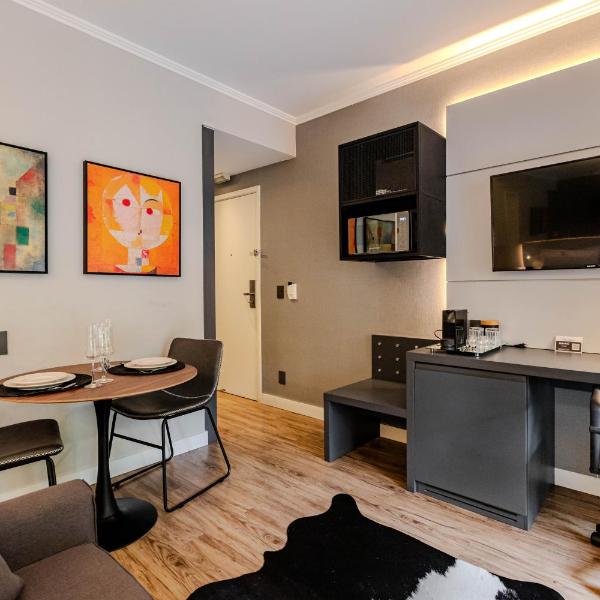 Flat Elegante Itaim Bibi Faria Lima com garagem - Foto 5