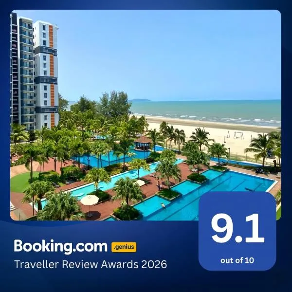 TimurBay Seafront Residence Kuantan, hotelli kohteessa Kuantan