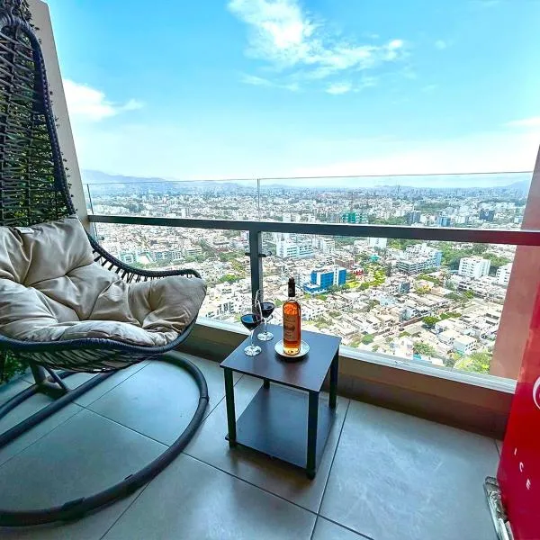 Departamento con Vista Panorámica, hotel u Limi
