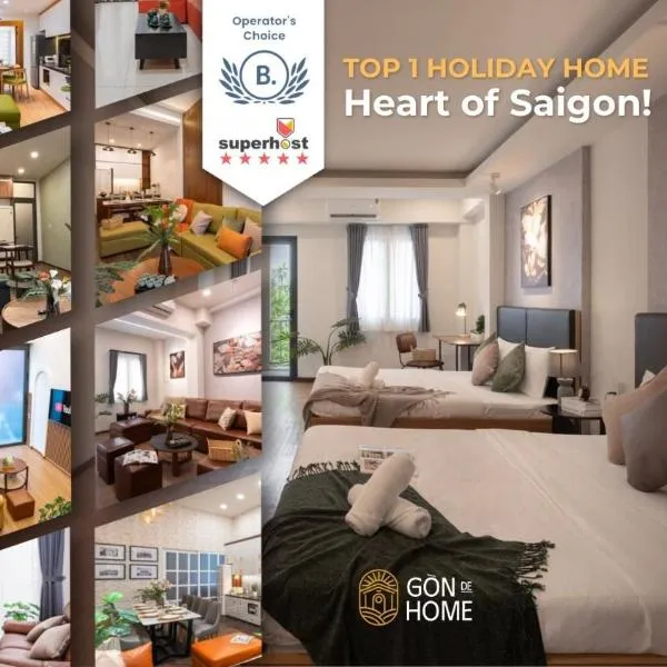Private 5-6BRs house - Walk to BenThanh, BuiVien by Gon De Home, hotel in Ho Chi Minh City