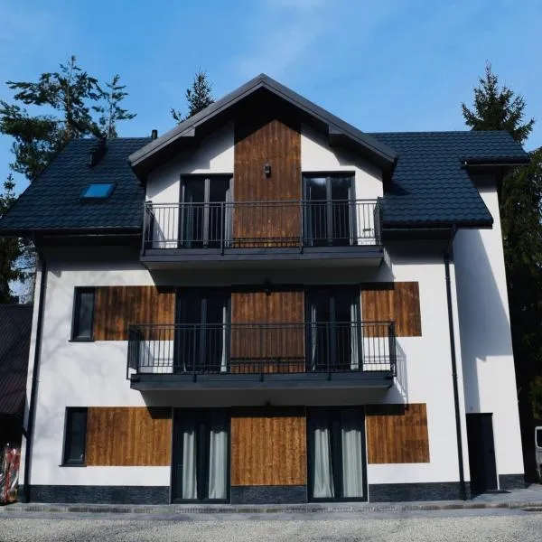Łącko में, होटल Apartamenty nad Przełomem Dunajca