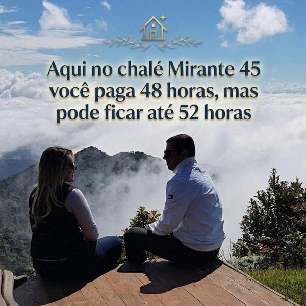 Mirante 45 - O Chalé mais alto do Brasil, localizado a 24km de Campos do Jordão