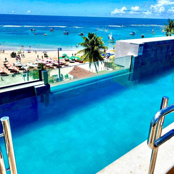 Flat Beira-mar Lindo Mar Azul - Foto 4