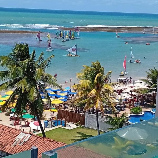 Flat Beira-mar Lindo Mar Azul