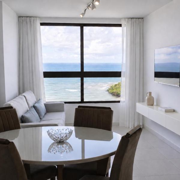 Paiva Ocean View - 17th Floor with Pool, Sauna & Jacuzzi