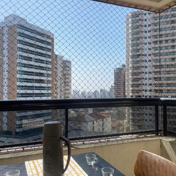 Apê beira mar pra 7 hóspedes c/ sacada