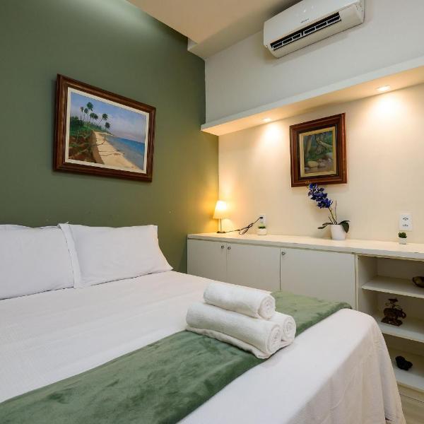 Studio Verde Copacabana c/ Ar | 5 min Praia