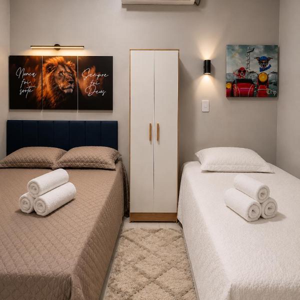 Studio 42 individual Com Ar próximo a UFT e Praias