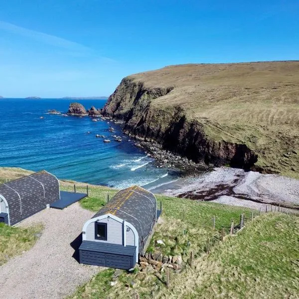 SEApods - Isle of Lewis - Luxury en-suite pods on the edge of the Atlantic Ocean, hotel v mestu Aird Uig