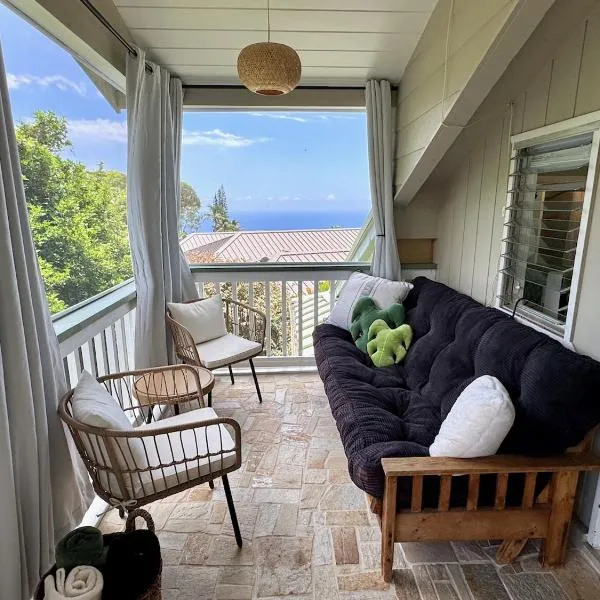 Hillside Garden Studio - Ocean & Sunset Views, hotell sihtkohas Kailua-Kona