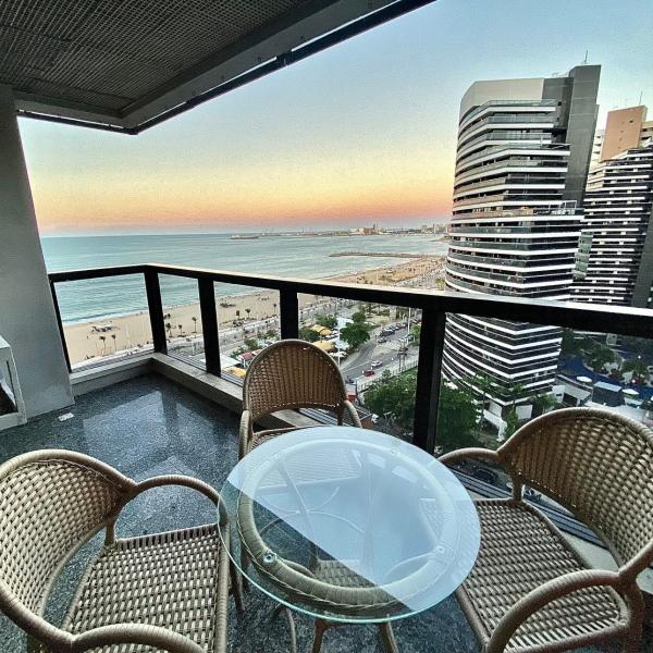 Vista mar Flat Atlântico - Av Abolição 2111