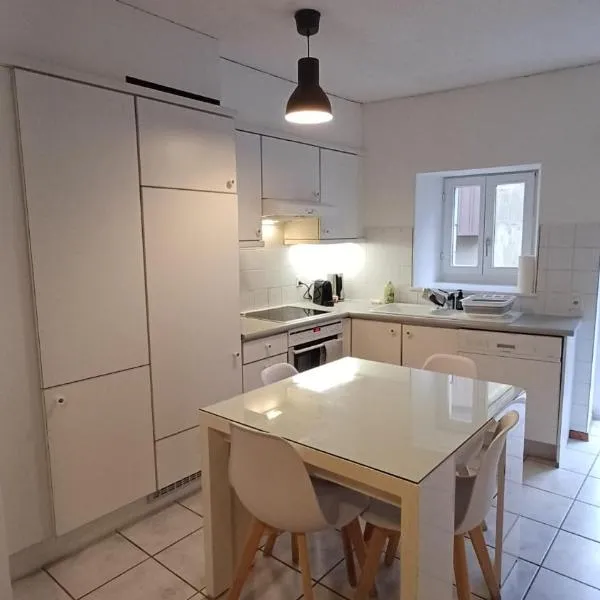 Appartement 2 grandes chambres avec balcon, hotel u gradu Cugy