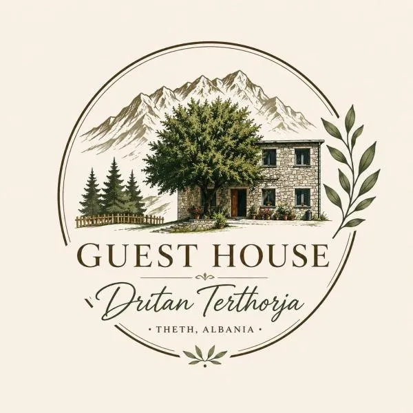Guesthouse Dritan Tethorja, viešbutis mieste Tetas