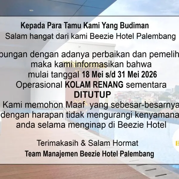Beezie Hotel, hotel v destinácii Palembang