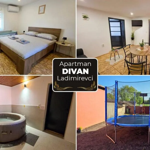 Apartman DIVAN, ξενοδοχείο σε Ladimirevci