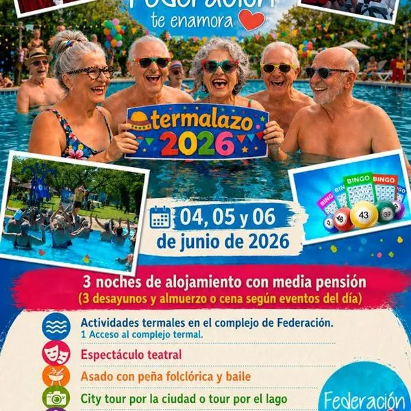 Hotel y Spa Termas del Este, khách sạn ở Federación