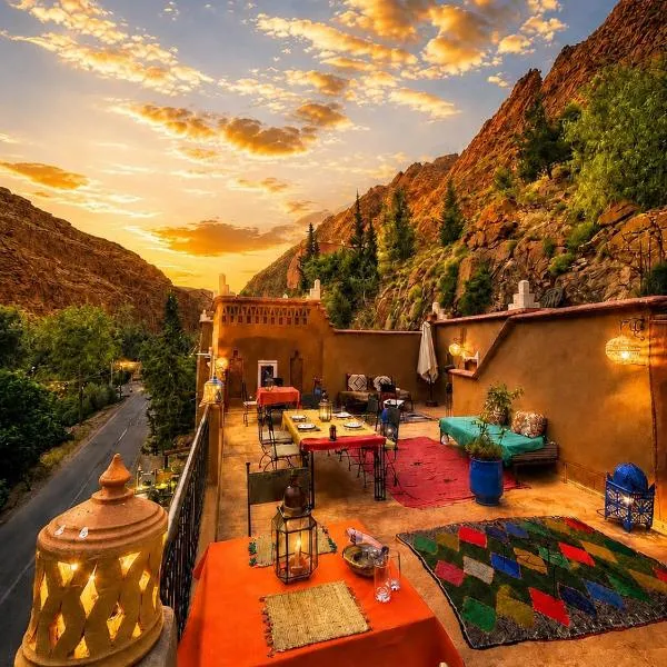 Auberge La Fibule Du Dades, hotel ad Aït Idaïr