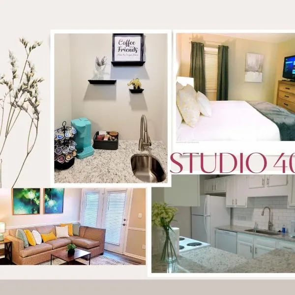 Studio 409 Spring Lake - Fayetteville Near Fort Brag - Accessible 1st Floor with Self Check-in and Premium Wifi, hotell i Spring Lake