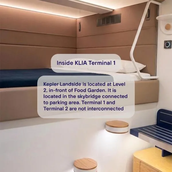 Kepler Club Kuala Lumpur Airport - KLIA T1 Landside, Public Area, hotel in Sepang