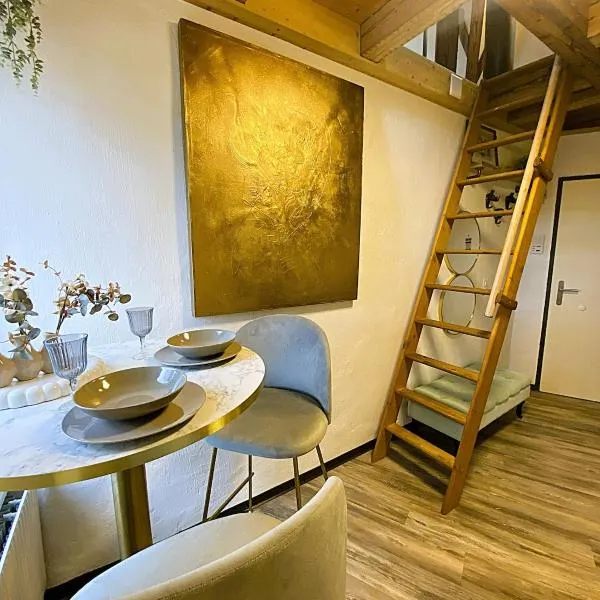 Zentrales Design Loft über den Dächern St Gallens โรงแรมในเซนต์กาลเลิน