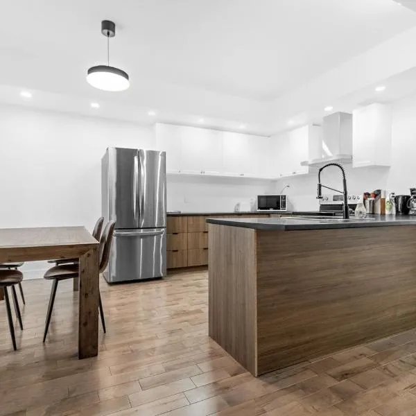 Grand appartement pour 4 tout près du centre-ville, hotel di Quebec City