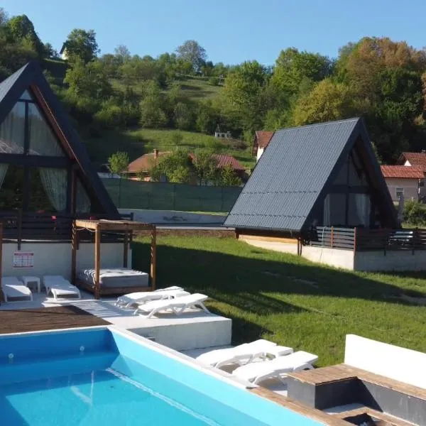 JAGI Bungalovi Mrkonjic Grad, hotell i Mrkonjić Grad