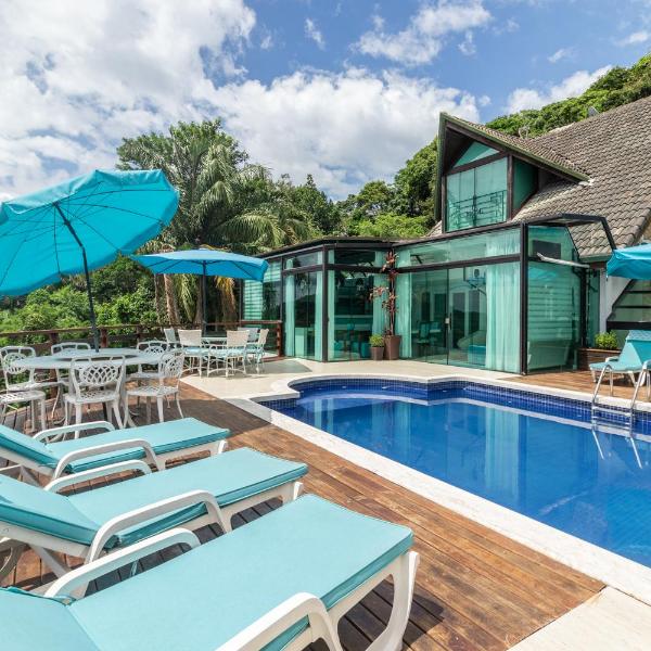 Mansão Oásis 5 Suítes Imensas com Praia Exclusiva