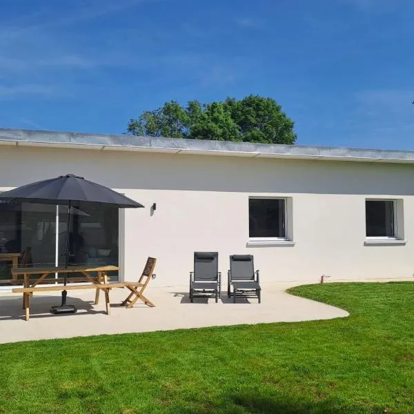 Maison climatisée 6 personnes plain pied de 2025 à Plestin-les-Grèves, hotell i Plestin-les-Grèves