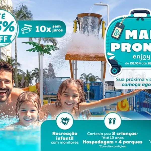 Enjoy Solar das Águas Park Resort, hotelli kohteessa Olímpia