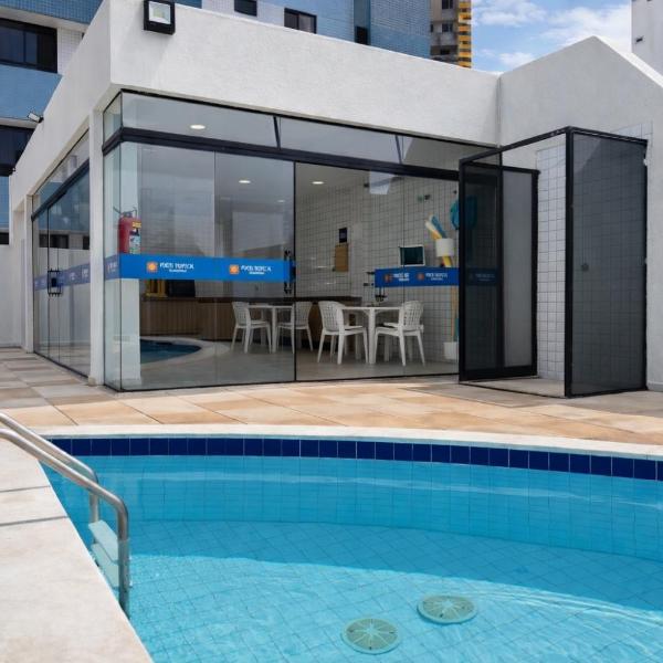 Porto Tropical Residence - 16º andar com varanda e quartos para o Mar, morro do careca e dunas - Foto 4