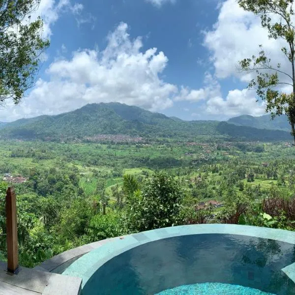 Villa Damai Rohani Private Pool Villas with Valley Views Adults Only, hotel en Sidemen