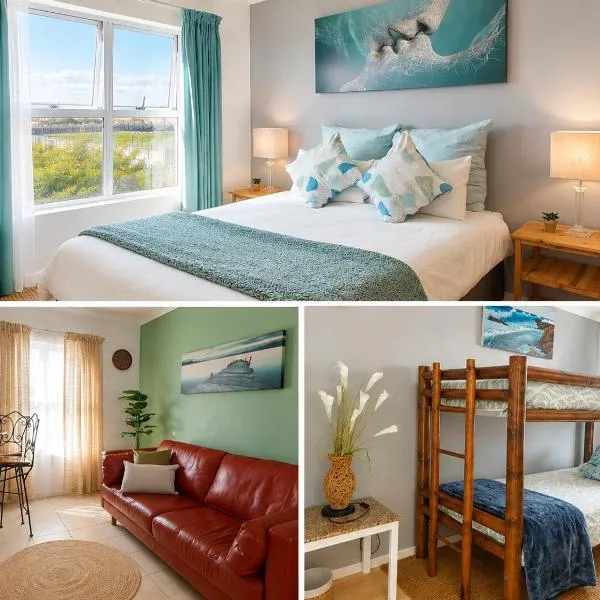 Family-Friendly 2BR Near Airport Sleeps Groups Wifi Free Parking, hotel na Cidade do Cabo