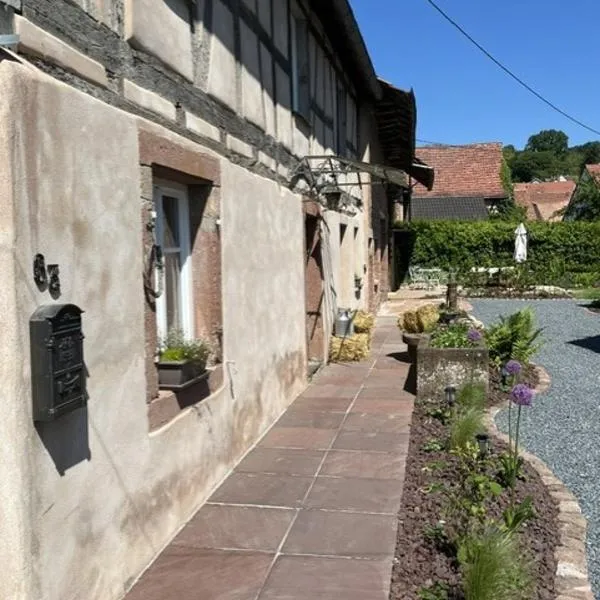 Gîte aux charmes d'Antan, hótel í Weinbourg