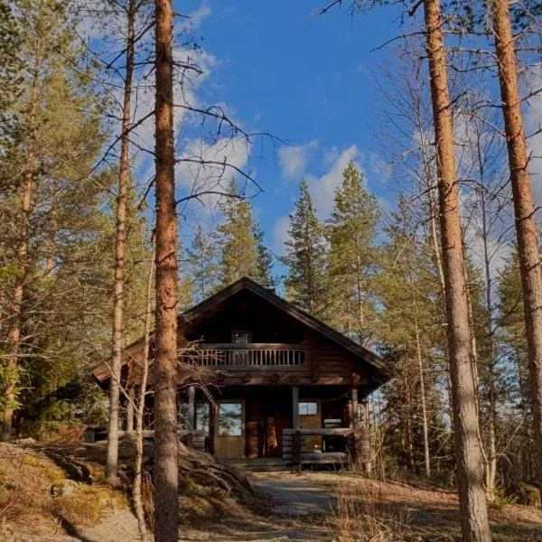 Kalliorinteen Mökit Ruskapirtti, hotell i Töysä