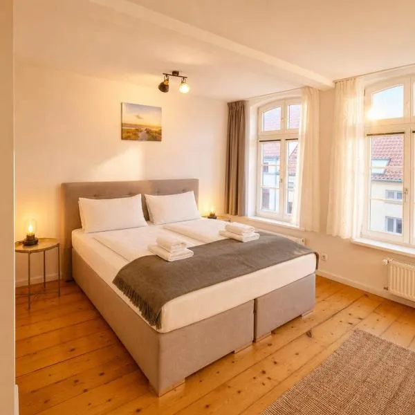 Maisonette in bester Lage - nahe Hafen & Altstadt, Hotel in Wismar