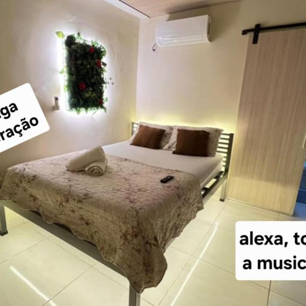 Flat inteligente com alexa vista espetacular-HIDRO de frente pro ibituruna