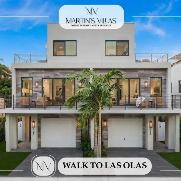Luxury Paradise walk to Las Olas -5 mins to Beach, hotel in Fort Lauderdale