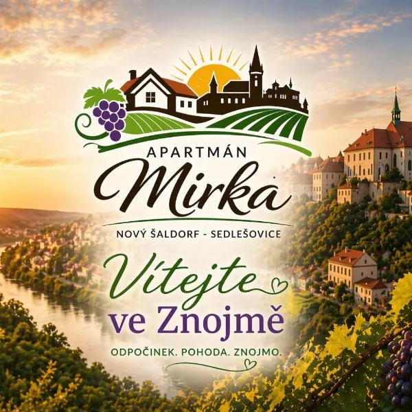 Apartmán Mirka, hotel u gradu 'Nový Šaldorf'