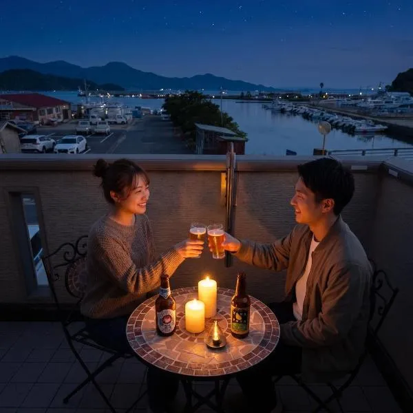 Itoshima inn 海 山 川が目の前でベッド8台 4LDK 一棟貸し, hotel em Itoshima